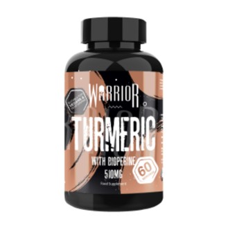 WARRIOR TURMERIC WITH BIOPERINE 510mg - 60 Vegan Caps WARRIOR TURMERIC WITH BIOPERINE 510mg - 60 Vegan Caps